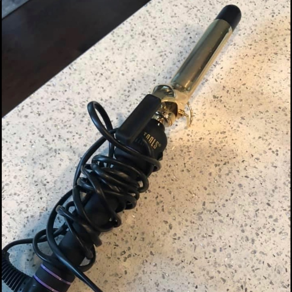 Hot Tools 1" 24K Gold Curling Iron / Wand
